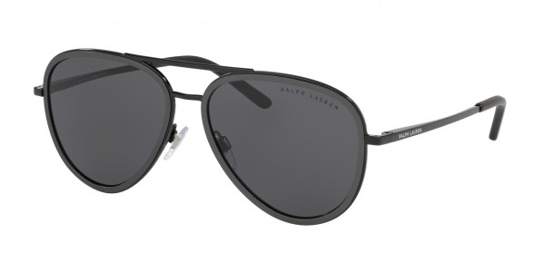 Ralph Lauren RL7064 Sunglasses, 900387 SHINY BLACK DARK GREY (BLACK)