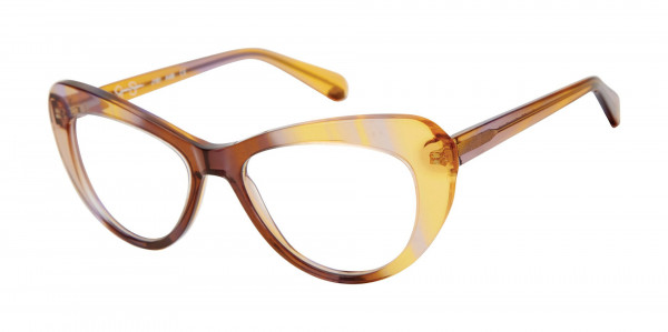 Jessica Simpson J1161 Eyeglasses, AMB AMBER SHIMMER