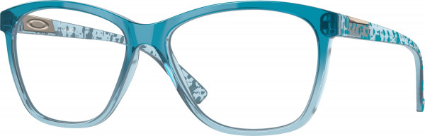 Oakley OX8155 ALIAS Eyeglasses, 815511 ALIAS POL TRANS STN WSH FD BAL (BLUE)