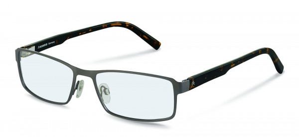 Rodenstock R2596 Eyeglasses, D dark gunmetal, havana