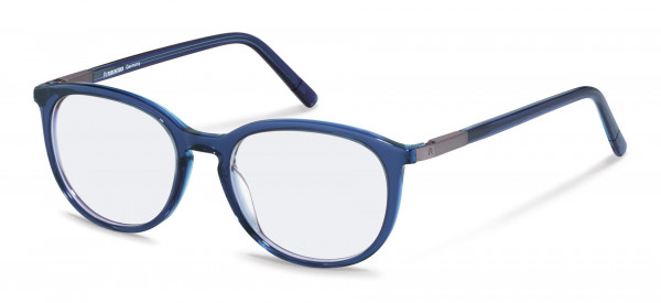 Rodenstock R5322 Eyeglasses, E dark blue layered