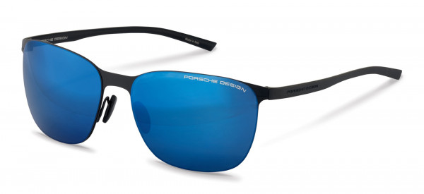 Porsche Design P8659 Sunglasses, A black (blue, silver mirrored)