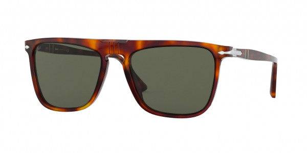 Persol PO3225S Sunglasses, 24/31 HAVANA GREEN (TORTOISE)