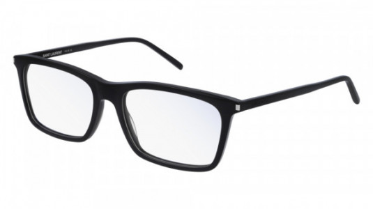 Saint Laurent SL 296 Eyeglasses, 011 - HAVANA with TRANSPARENT lenses