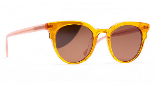 SKY EYES SUSHI Sunglasses, ORANGE CRYSTAL / PINK MILKY (6080)