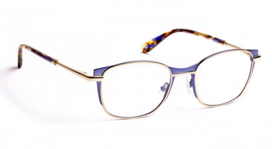 J.F. Rey PM056 Eyeglasses, SHINY GOLD/NAVY (5029)