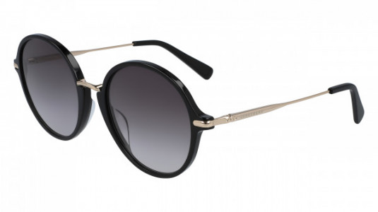 Longchamp LO645S Sunglasses, (001) BLACK