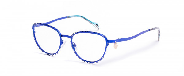 Boz by J.F. Rey IDALIA Eyeglasses, BLUE (2020)