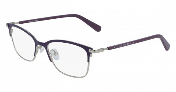 Calvin Klein Jeans CKJ19312 Eyeglasses, 502 Satin Purple