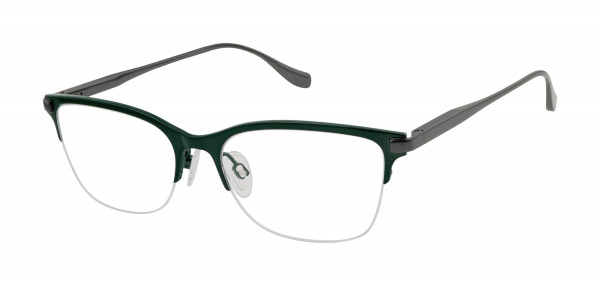 Tura by Lara Spencer LS108 Eyeglasses, Green (EMR)