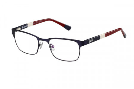 Superdry CARTER Eyeglasses, Matte Blue/Navy ()