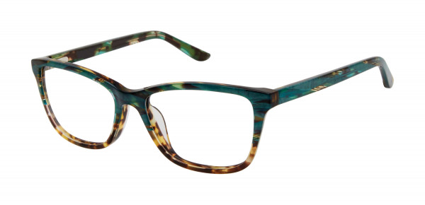 gx by Gwen Stefani GX062 Eyeglasses, Green (GRN)