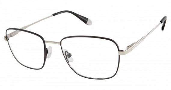 Cremieux CARTER Eyeglasses, BLACK/SILV
