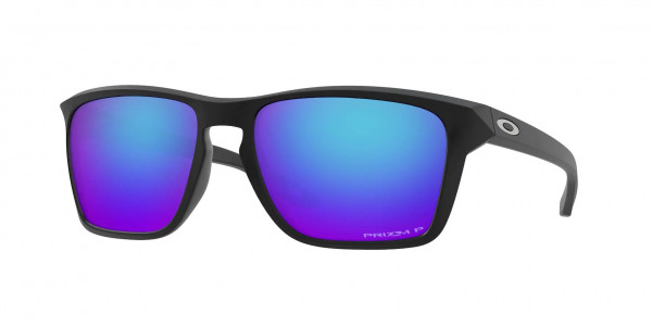 Oakley OO9448 SYLAS Sunglasses, 944812 SYLAS MATTE BLACK PRIZM SAPPHR (BLACK)