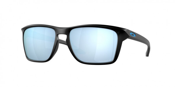 Oakley OO9448 SYLAS Sunglasses, 944827 SYLAS MATTE BLACK PRIZM DEEP W (BLACK)