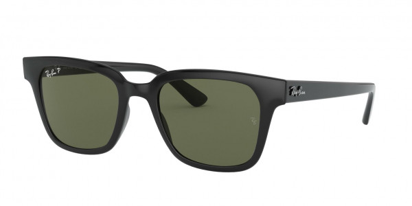Ray-Ban RB4323 Sunglasses, 601/9A BLACK GREEN (BLACK)