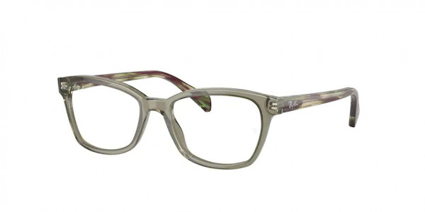 Ray-Ban Junior RY1591 Eyeglasses, 3925 TRASPARENT GREEN (GREEN)