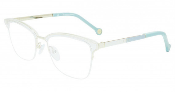 Carolina Herrera VHE138K Eyeglasses, Crystal 300Y
