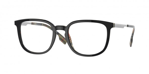 Burberry BE2307 COMPTON Eyeglasses, 3838 COMPTON TOP BLACK ON VINTAGE C (BLACK)