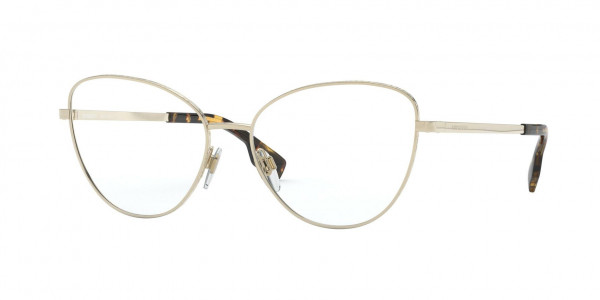 Burberry BE1341 CALCOT Eyeglasses, 1109 CALCOT PALE GOLD (GOLD)