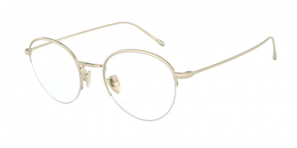 Giorgio Armani AR5098T Eyeglasses, 3281 BRUSHED SOFT GOLD (GOLD)