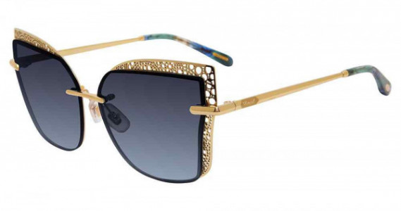 Chopard SCHC84M Sunglasses, Black Gold