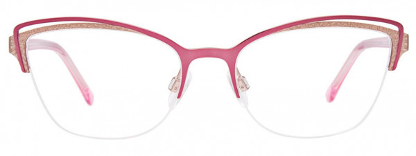 Takumi TK1124 Eyeglasses, 030 - Satin Pink & Light Steel