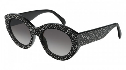 Azzedine Alaïa AA0024S Sunglasses, 001 - BLACK with GREY lenses