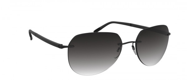 Silhouette Sun C-2 8709 Sunglasses, 9040 Classic Grey Gradient