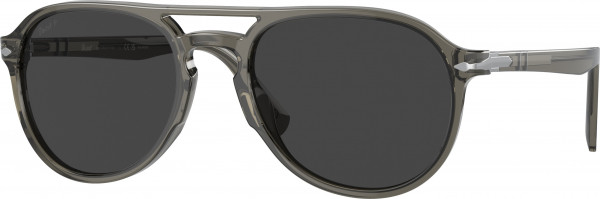 Persol PO3235S Sunglasses, 120148 SMOKE OPAL DARK GREY POLAR (GREY)