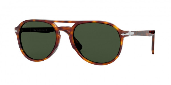 Persol PO3235S Sunglasses, 24/31 HAVANA GREEN (TORTOISE)