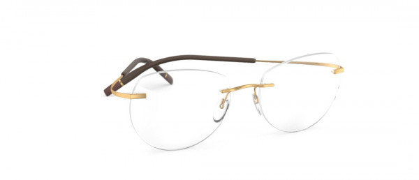 Silhouette TMA - The Icon II IW Eyeglasses, 7520 Twilight Gold