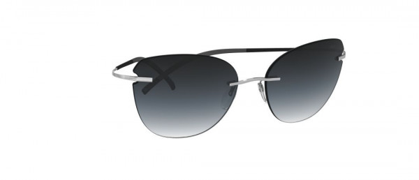 Silhouette TMA Collection 8175 Sunglasses, 6560 Classic Grey Gradient