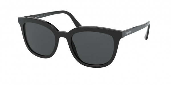 Prada PR 03XS HERITAGE Sunglasses, 1AB5S0 HERITAGE BLACK GREY (BLACK)