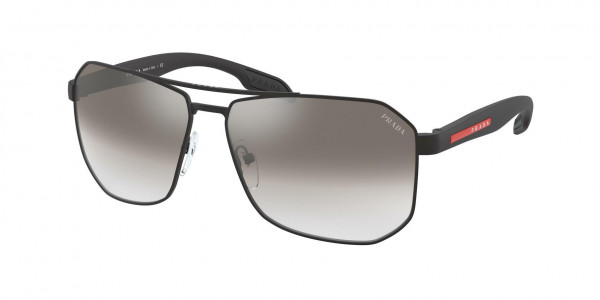 Prada Linea Rossa PS 51VS Sunglasses, 1BO5O0 MATTE BLACK (BLACK)