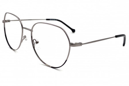 Eyecroxx EC612MD Eyeglasses, C1 Gunmetal Black