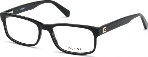 Guess GU1993 Eyeglasses, 001 - Shiny Black / Shiny Black
