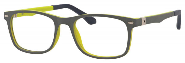 Enhance EN4117 Eyeglasses, Grey/Lime