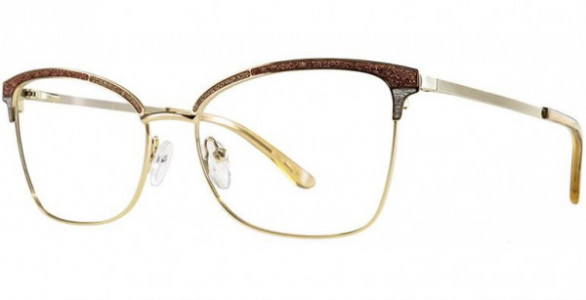 Adrienne Vittadini AV 1254 Eyeglasses, Rose gold