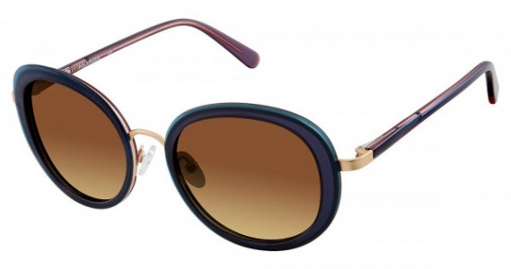 Sperry Top-Sider ALOHA Sunglasses, C02 DEEP TEAL (BROWN GRADIENT)