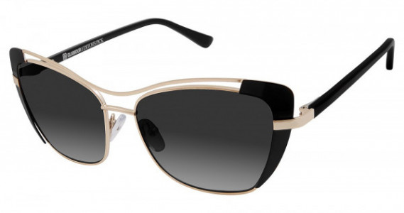 Glamour Editor's Pick GL2014 Sunglasses, C01 BLACK / GOLD (GREY GRADIENT)