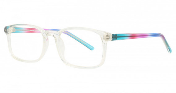 Smilen Eyewear Now Eyeglasses, Crystal/Rainbow