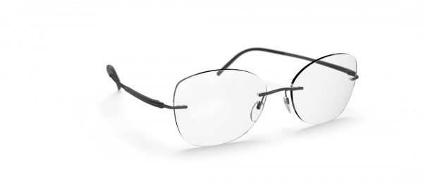 Silhouette Titan Dynamics Contour CT Eyeglasses, 9040 Pure Black
