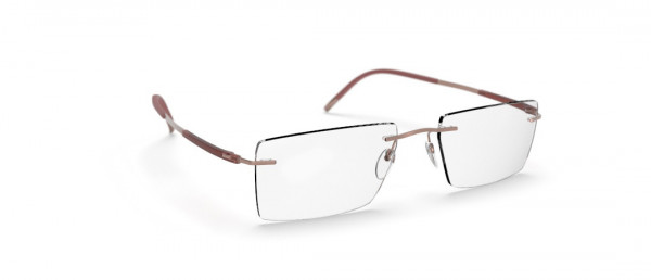 Silhouette Titan Dynamics Contour DR Eyeglasses, 6040 Caramel Brick