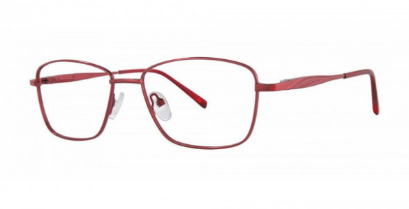 Modern Optical DAME Eyeglasses, Burgundy
