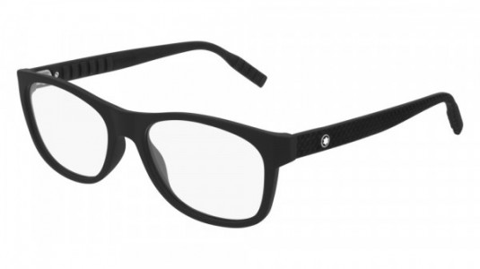 Montblanc MB0065O Eyeglasses, 001 - BLACK