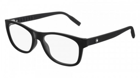 Montblanc MB0065O Eyeglasses, 002 - BLACK