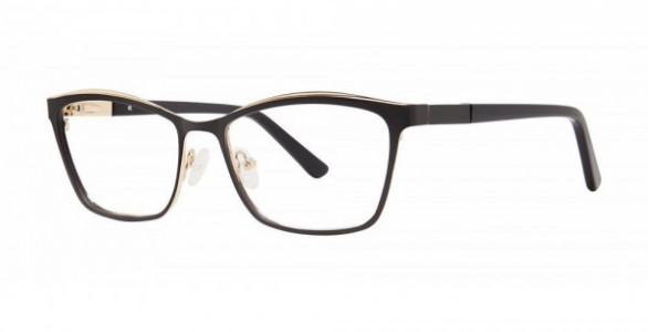 Modern Art A608 Eyeglasses, Matte Black/Gold