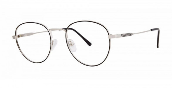 Modern Times CONVINCE Eyeglasses, Black/Silver