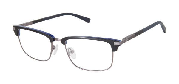 Ted Baker TM503 Eyeglasses, Black Blue (BLK)